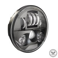 Motodemic LED Headlight -Bobber/Bobber Black - Canyon Motorcycles