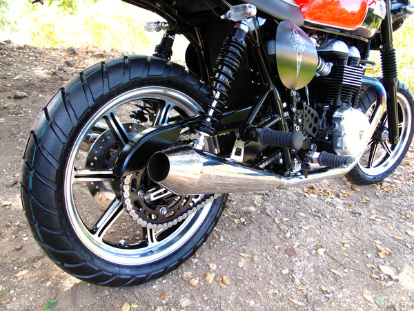 British Customs Predators Pro Slip Ons - Bonneville SE (Mag 2008-2015) - Canyon Motorcycles