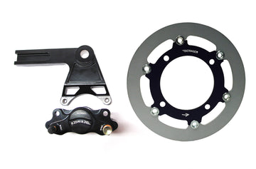 Beringer Rear Brake Kit Caliper Bracket & Rotor