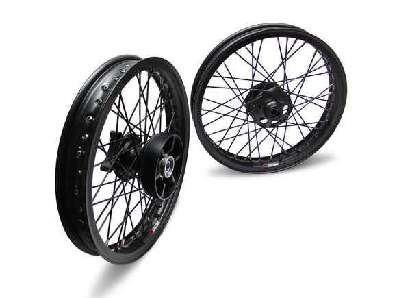 Flat Tracker Rear Wheel 40 Spoke Alloy Flat Tracker Wheel Kit - Stage 1 | Canyon Motorcycles