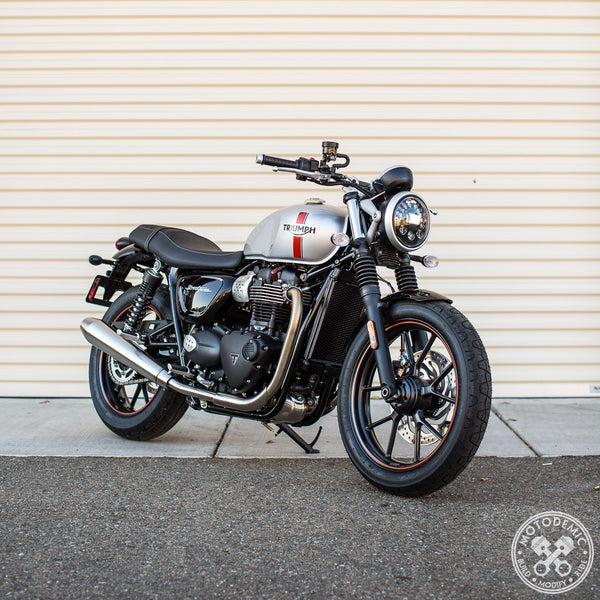 Motodemic LED Headlight -Street Twin - Canyon Motorcycles