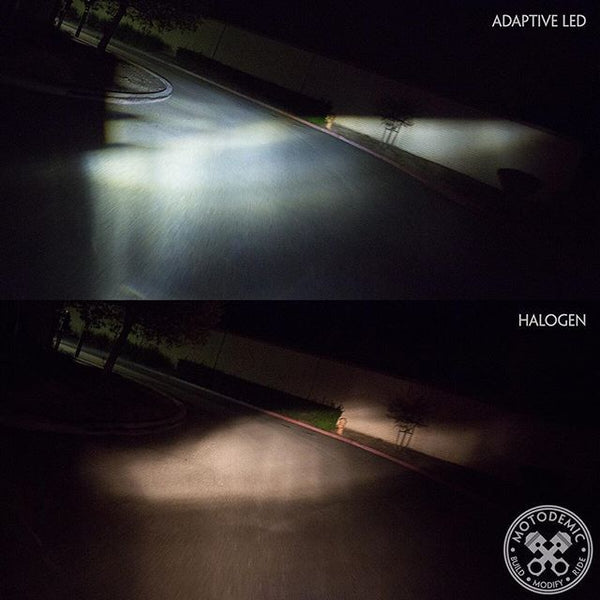Motodemic LED Headlight - Bonneville T100 & T120 (2016+) - Canyon Motorcycles