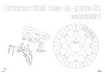 Thruxton 1200 and Speed Twin Rear Brake Kit Caliper & Rotor - Canyon Motorcycles
