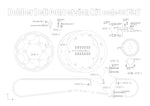 Belt drive conversion for Triumph Bobber & Speedmaster 1200 - KIT - Canyon Motorcycles