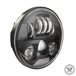 Motodemic LED Headlight -Bobber/Bobber Black - Canyon Motorcycles