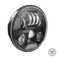 Motodemic LED Headlight -Bobber/Bobber Black - Canyon Motorcycles