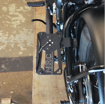 NRC Bobber Side Mount License Plate (2 Position)