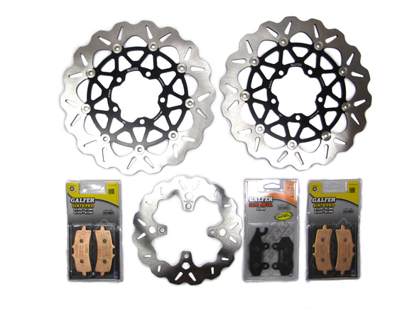 Galfer Stage 1 Bonneville T120 Brake Kit - Canyon Motorcycles