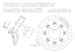 Bobber & Speedmaster 1200 rear Up Grade 4 pot Caliper Kit - Canyon Motorcycles