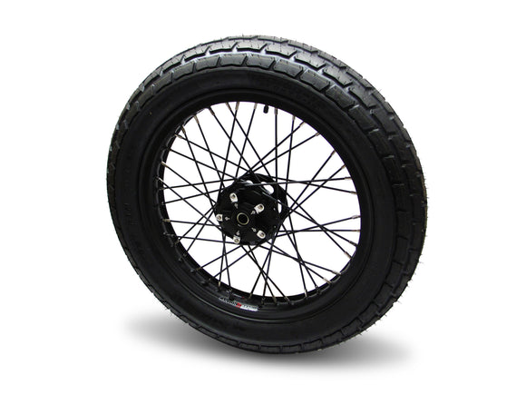 Flat Tracker Rear Wheel 40 Spoke Alloy Flat Tracker Wheel Kit - Stage 2 | Canyon Motorcycles
