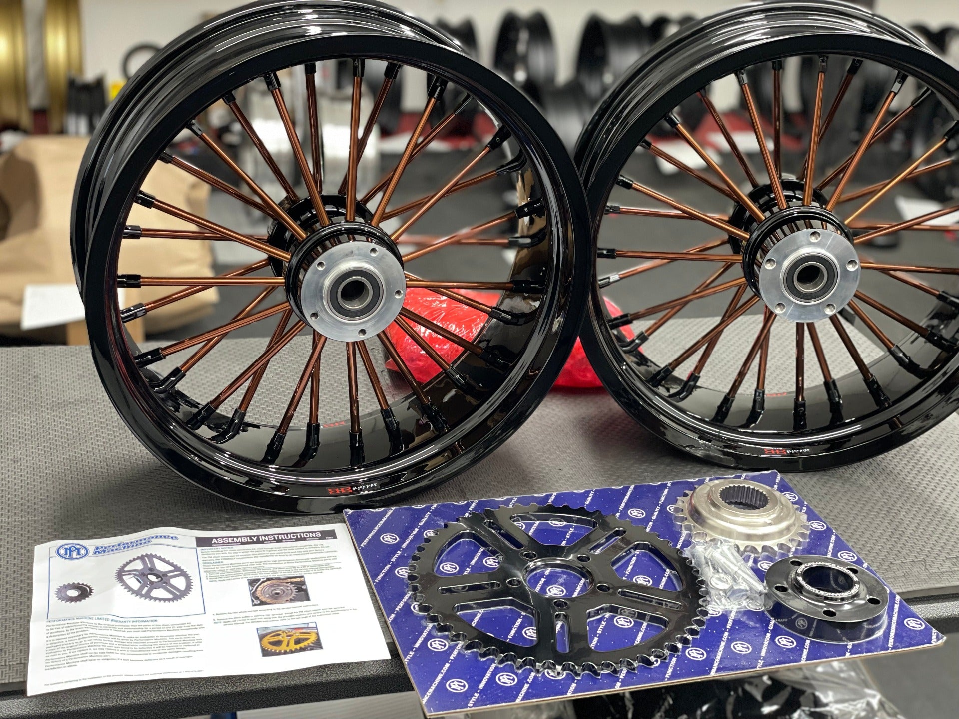 Harley Davidson Fatspoke Profile Wheel Kit - Stage 1