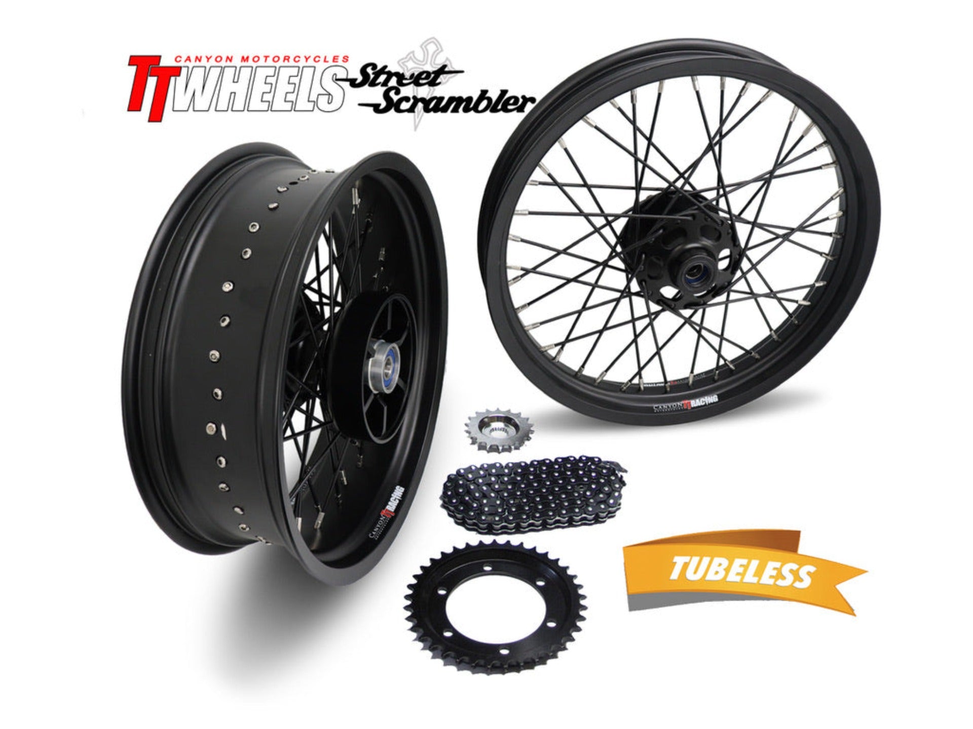 Triumph Bespoke Custom Wheel Kit Stage 1