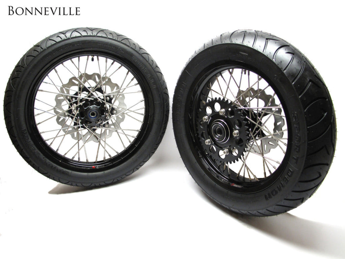 Triumph Custom Rims Triumph Bespoke Custom Wheel Kit Stage 2 | Canyon Motorcycles