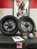 Sulby Star 6 Wheel Kit- Stage 2 - Any Size, Any Custom Finish with Tires of your choice! Deposit.