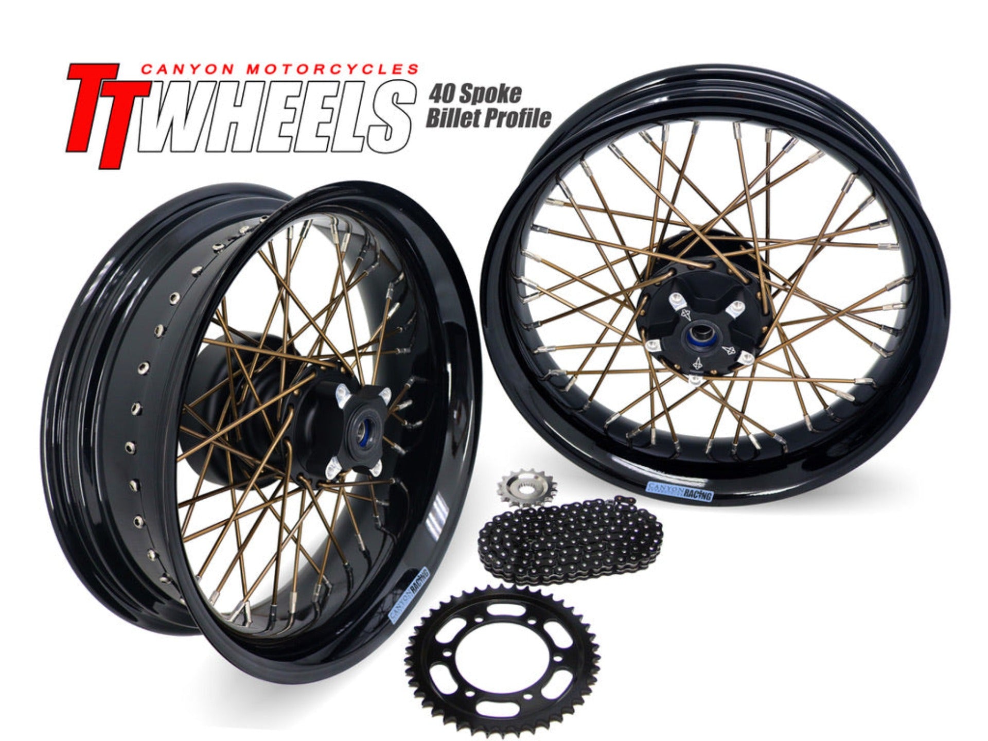 Triumph Bespoke Custom Wheel Kit Stage 1