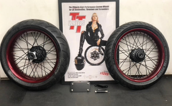 Indian 40 Spoke Profile Wheel Kit - Stage 2