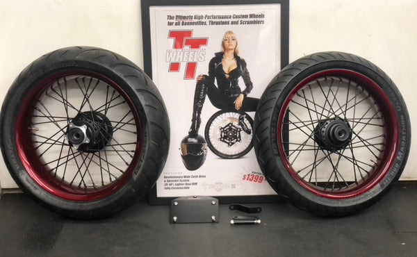 Indian 40 Spoke Profile Wheel Kit - Stage 2 - Any Style, Any Size, Any Custom Finish! Deposit.