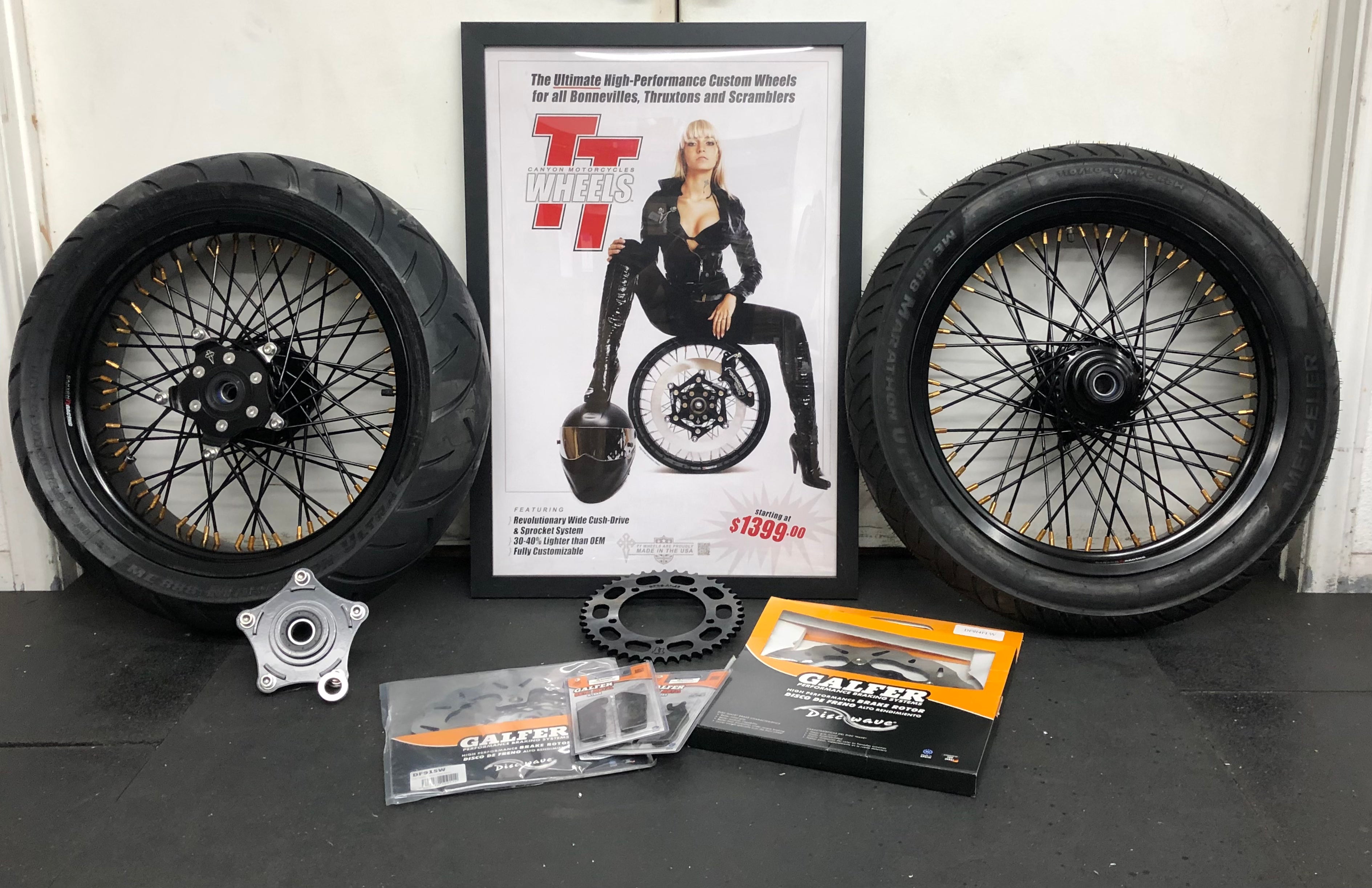 60 Spoke Alloy Wheel Kit - Stage 2