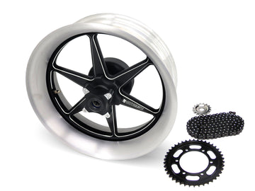 Sulby 6  Stage 1 Deposit - Drop Center  Denim & Brushed (with Contrast Cuts) - 0