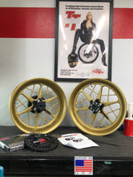 Sulby Moto 6 Wheel Kit- Stage 2 - Any Size, Any Custom Finish with Tires of your choice! Deposit.