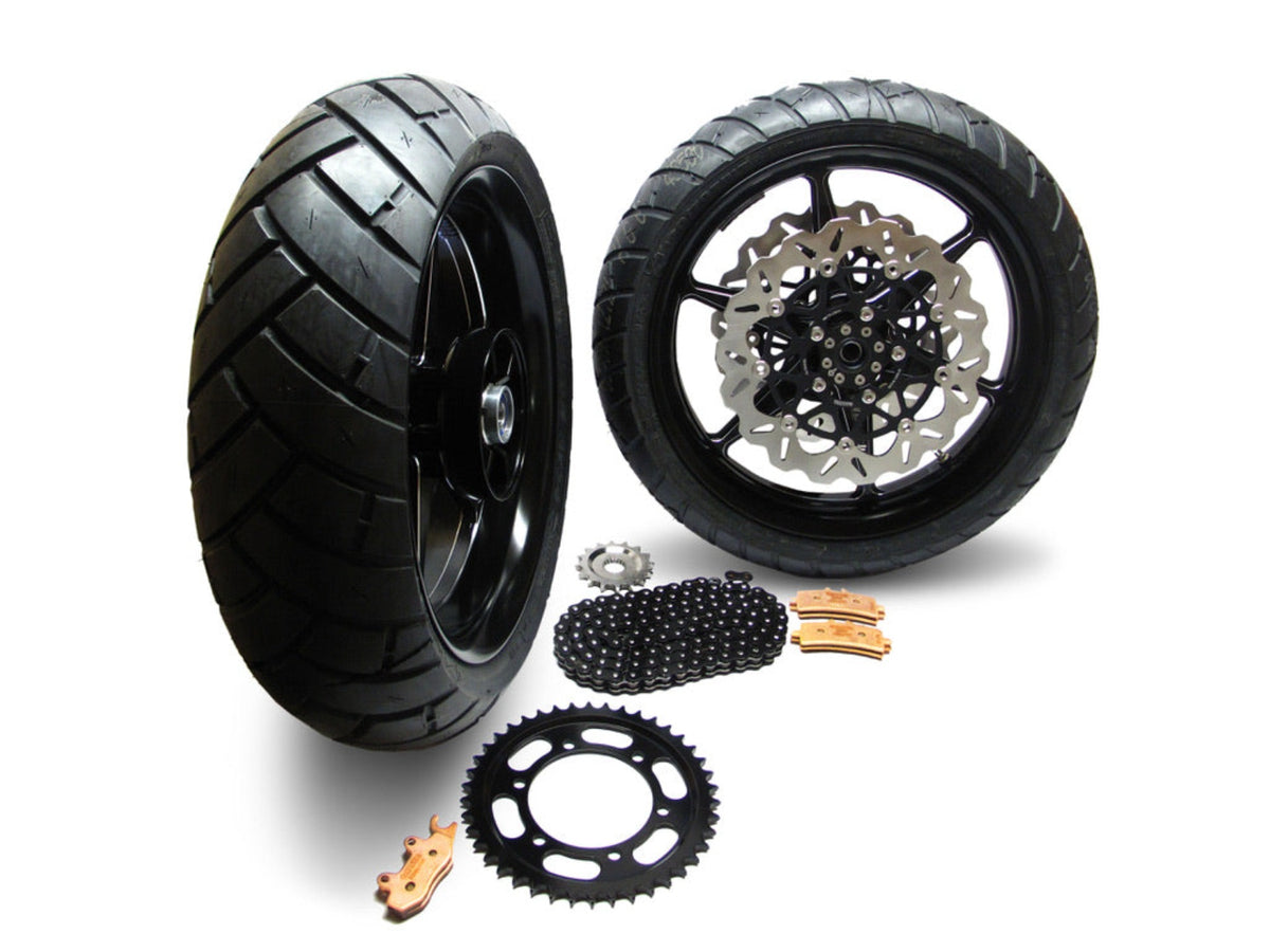 Triumph Custom Rims Triumph Bespoke Custom Wheel Kit Stage 2 | Canyon Motorcycles