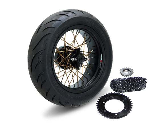40 Spoke Alloy Cruiser Wheel Kit - Stage 2
