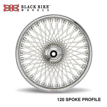 Indian 120 Spoke Profile Wheel Kit - Stage 1 - Any Size, Any Custom Finish! Deposit.