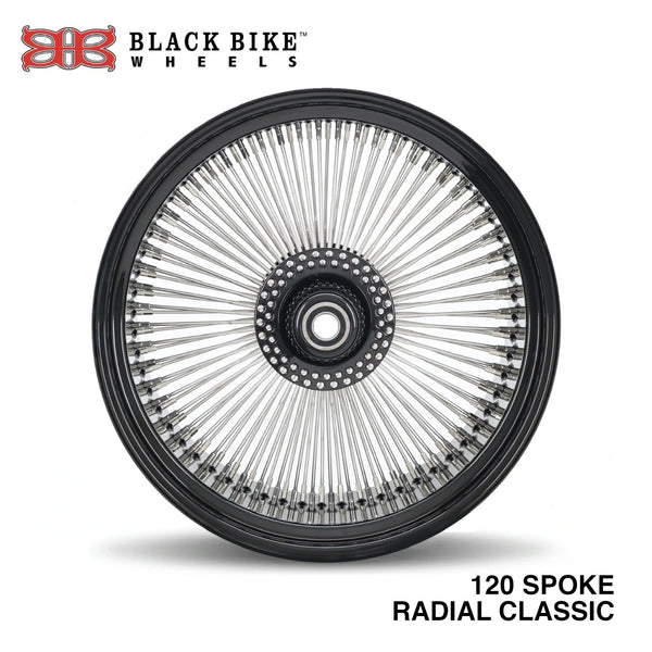 Indian 120 Spoke Radial Classic Wheel Kit - Stage 1 - Any Size, Any Custom Finish! Deposit.