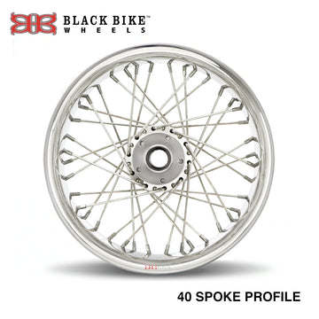 Harley Davidson 40 Spoke Profile Wheel Kit - Stage 1