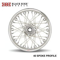 Harley Davidson 40 Spoke Profile Wheel Kit - Stage 1 - Any Size, Any Custom Finish! Deposit.