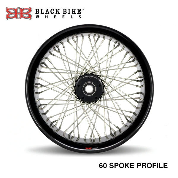 Harley Davidson 60 Spoke Profile Wheel Kit - Stage 1 - Any Size, Any Custom Finish! Deposit.