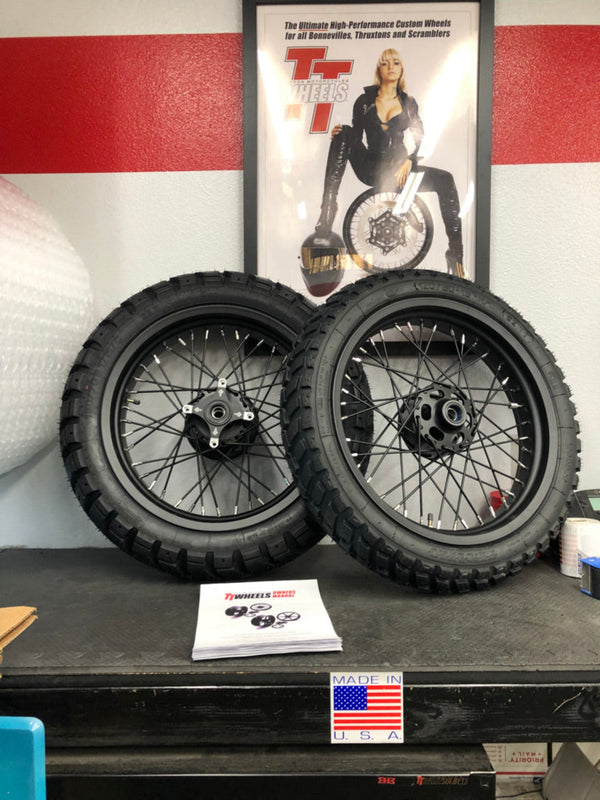 40 Spoke Alloy Off Road Stock Wheel Kit - Stage 2 - Any Size, Any Custom Finish with Tires of your choice! Deposit.