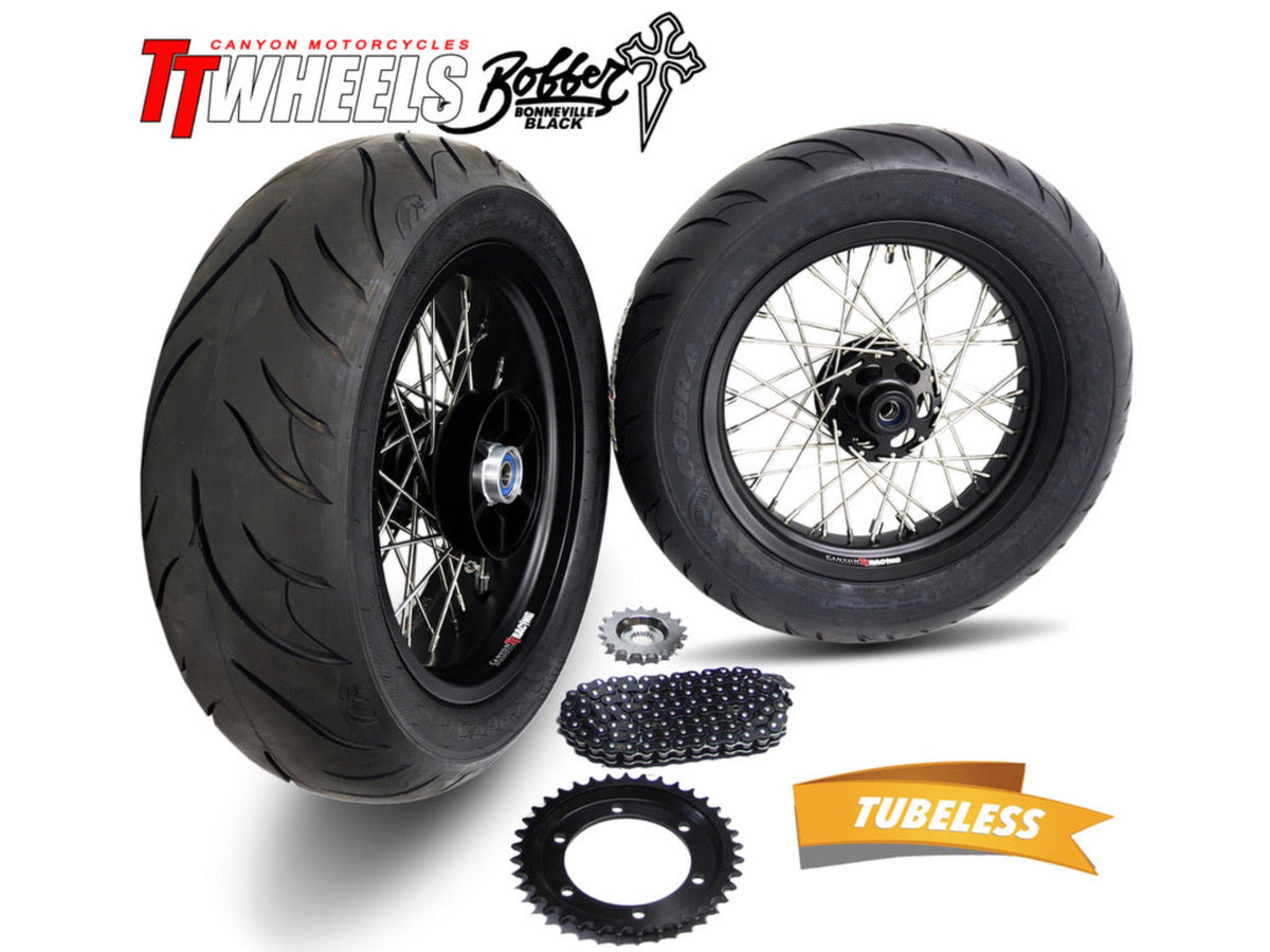 Triumph Custom Rims Triumph Bespoke Custom Wheel Kit Stage 2 | Canyon Motorcycles