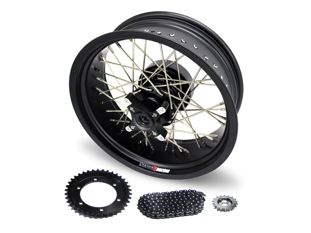 40 Spoke Alloy Cruiser Wheel Kit - Stage 1 - Any Size, Any Custom Finish! Deposit.