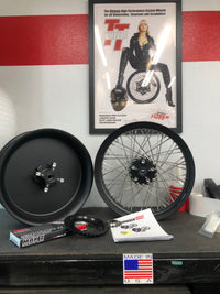 40 Spoke Alloy Cruiser Wheel Kit - Stage 2 - Any Size, Any Custom Finish with Tires of your choice! Deposit.