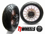 60 Spoke Alloy Wheel Kit - Stage 2 - Any Size, Any Custom Finish with Tires of your choice! Deposit.