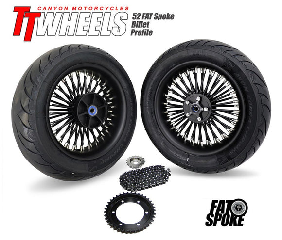 Fatspoke Billet Profile Wheel Kit- Stage 2