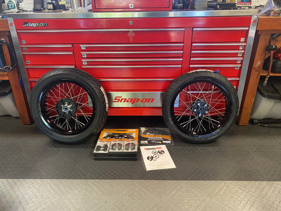 40 Spoke Alloy Street Stock Wheel Kit - Stage 1