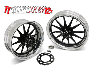 Sulby 12 Wheel Kit Stage 1 - Any Size, Any Custom Finish! Deposit.