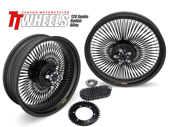120 Spoke Radial Alloy Wheel Kit - Stage 1