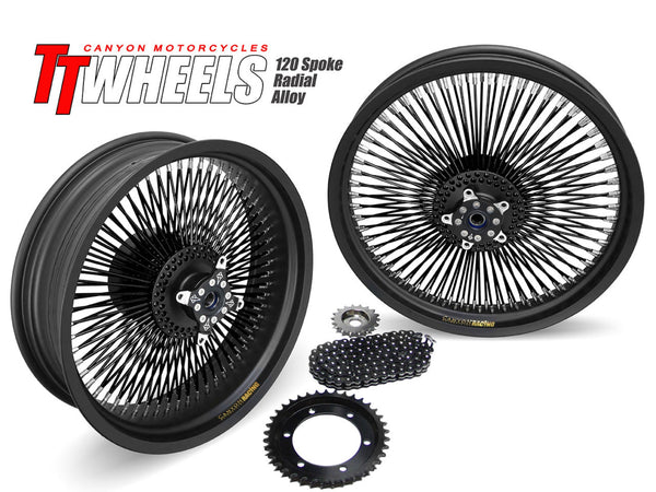 120 Spoke Radial Alloy Wheel Kit - Stage 1 - Any Size, Any Custom Finish! Deposit.