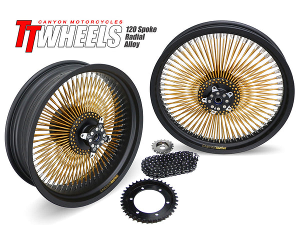 120 Spoke Radial Alloy Wheel Kit Stage 1 - Canyon Motorcycles