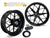 Bonneville T100 Liquid Cooled Billet Sulby Star 6 Wheel Kit Stage 1 - Canyon Motorcycles