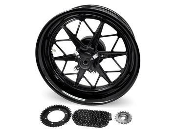 Bonneville T100 Liquid Cooled Billet Sulby Star 6 Wheel Kit Stage 1 - Canyon Motorcycles