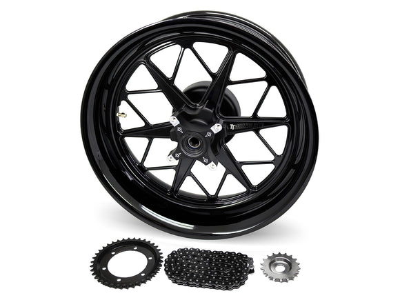 Bonneville T100 Liquid Cooled Billet Sulby Star 6 Wheel Kit Stage 1 - Canyon Motorcycles