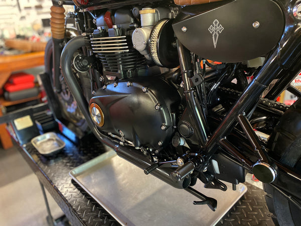 Sato Bonneville (T100 / T120) and Street Twin Rearsets - Canyon Motorcycles