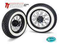 Retro Wheel Kit 40 Spoke Steel Stage 2 - Canyon Motorcycles