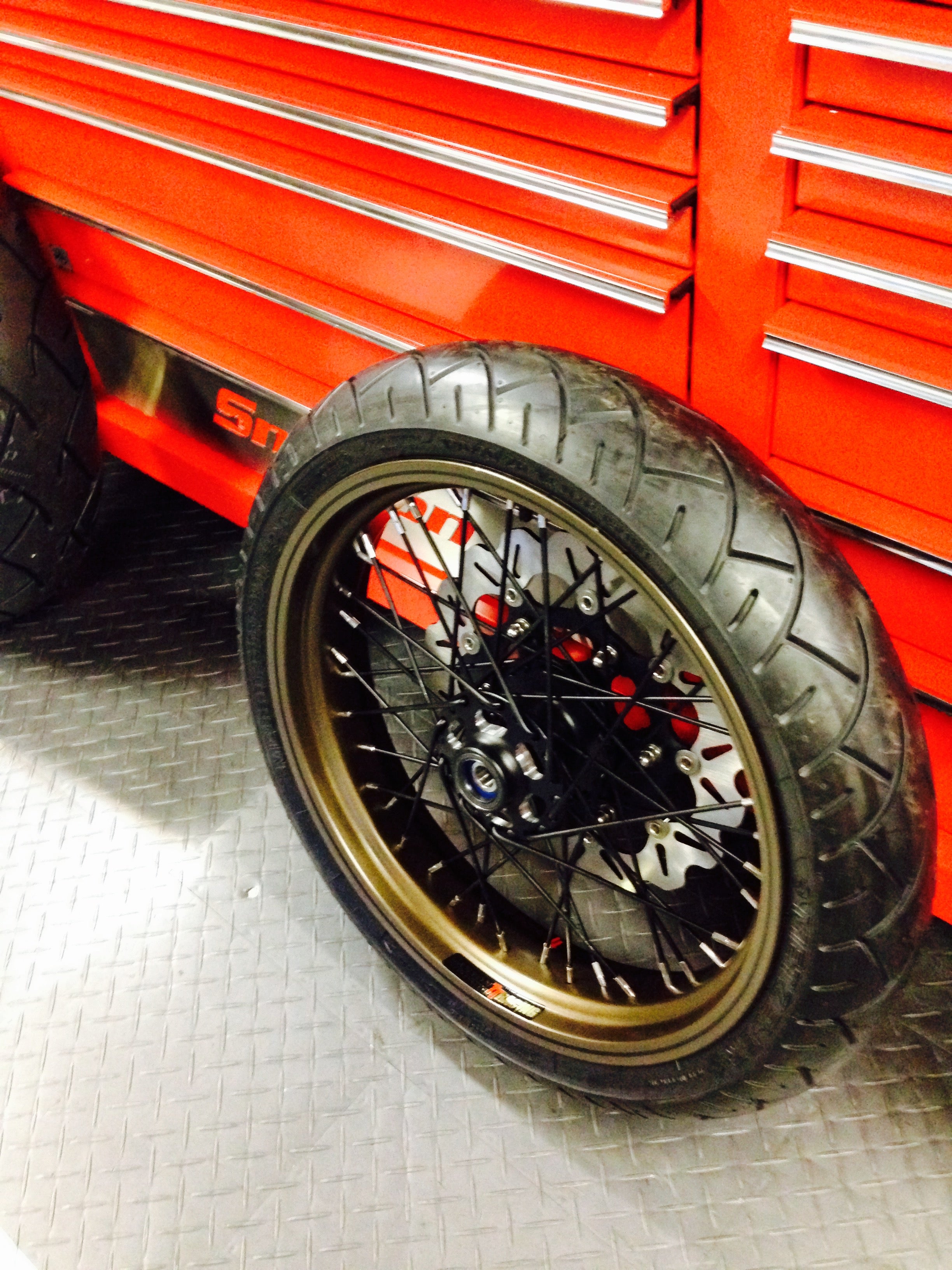40 Spoke Alloy Stage 1 Denim Satin Bronze Deposit Canyon Motorcycles
