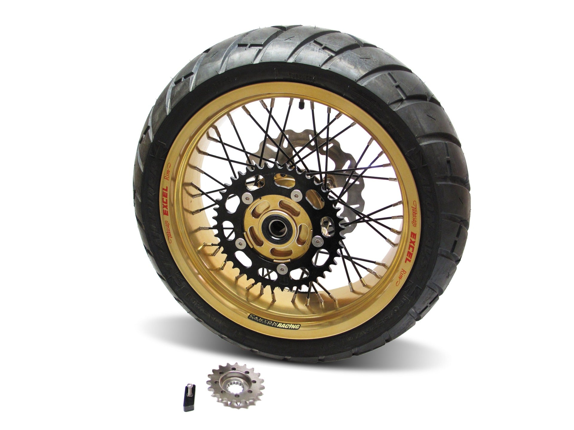 40 Spoke Alloy Wide Supermoto Kit - Stage 2