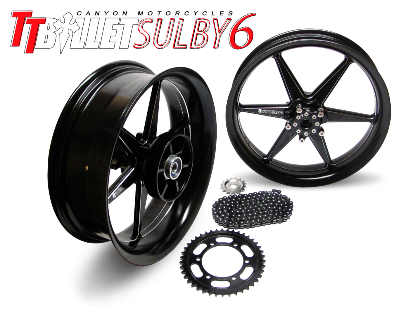 Sulby 6 Wheel Kit- Stage 1 - Any Size, Any Custom Finish! Deposit.